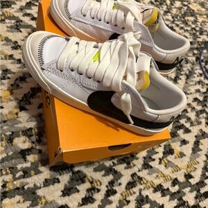 Nike low top blazers